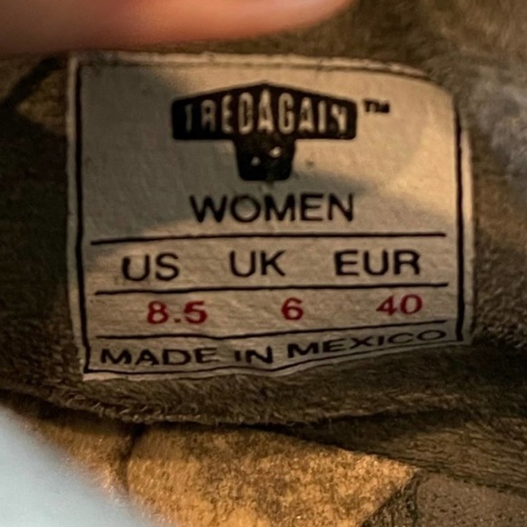 Women's Tredagain Boot, Tan Suede Leather - Picture 6 of 7